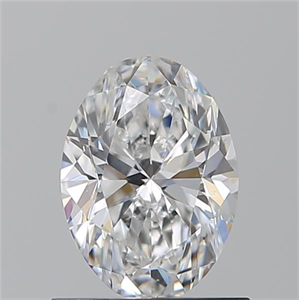 Picture of Natural Diamond 0.90 Carats, Oval with  Cut, E Color, VS1 Clarity and Certified by GIA