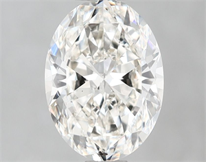 Picture of Natural Diamond 1.51 Carats, Oval with  Cut, K Color, SI1 Clarity and Certified by GIA