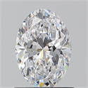 Diamante Natural 0.90 quilates, Ovalado , Color D, claridad VS2 y certificado GIA