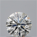 Diamante Natural 0.52 quilates, Redondo , Color H, claridad IF y certificado IGI