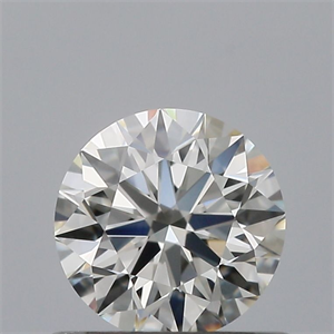 Foto Diamante Natural 0.52 quilates, Redondo , Color H, claridad IF y certificado IGI de