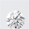 Lab Grown Diamond 1.11 Carats, Round with Ideal Cut, E Color, VVS2 Clarity and Certified by IGI