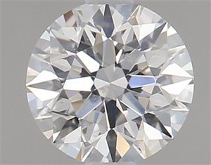 Picture of Natural Diamond 0.40 Carats, Round with Excellent Cut, G Color, SI1 Clarity and Certified by GIA