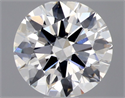 Diamante Natural 0.54 quilates, Redondo , Color E, claridad SI1 y certificado GIA