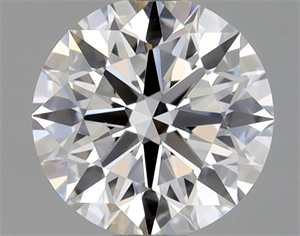 Picture of Natural Diamond 0.85 Carats, Round with Excellent Cut, D Color, VS2 Clarity and Certified by GIA