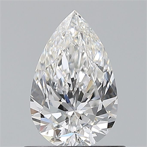 Foto Diamante Natural 0.71 quilates, De pera , Color F, claridad VS2 y certificado GIA de
