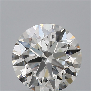 Picture of Natural Diamond 0.73 Carats, Round with Excellent Cut, G Color, VS1 Clarity and Certified by GIA