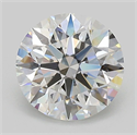 Del inventario de diamantes de laboratorio, 2.03 quilates, Redondo , Color E, claridad VVS2 y certificado IGI