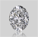 Diamante Natural 1.01 quilates, Ovalado , Color D, claridad SI1 y certificado GIA