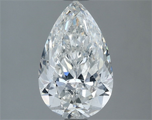 Foto Diamante Natural 1.51 quilates, De pera , Color G, claridad SI1 y certificado IGI de