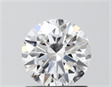 Lab Grown Diamond 1.04 Carats, Round with Excellent Cut, D Color, VVS1 Clarity and Certified by IGI
