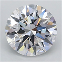Del inventario de diamantes de laboratorio, 1.57 quilates, Redondo , Color D, claridad VVS2 y certificado IGI