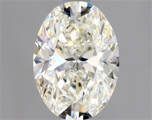 Picture of Natural Diamond 1.02 Carats, Oval with  Cut, J Color, VVS1 Clarity and Certified by GIA