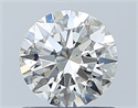 Diamante Natural 0.69 quilates, Redondo , Color I, claridad VS2 y certificado GIA