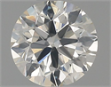 Natural Diamond 0.50 Carats, Round with Excellent Cut, I Color, SI2 Clarity and Certified by GIA