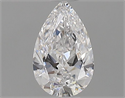 Natural Diamond 0.40 Carats, Pear with  Cut, D Color, VS1 Clarity and Certified by GIA