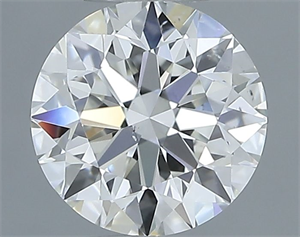Picture of Natural Diamond 0.70 Carats, Round with Excellent Cut, G Color, VS2 Clarity and Certified by IGI