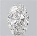 Natural Diamond 1.01 Carats, Oval with  Cut, E Color, SI2 Clarity and Certified by GIA
