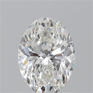 Picture of Natural Diamond 1.20 Carats, Oval with  Cut, G Color, VVS2 Clarity and Certified by GIA