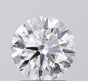 Foto Diamante Natural 2.01 quilates, Redondo , Color E, claridad SI2 y certificado IGI de