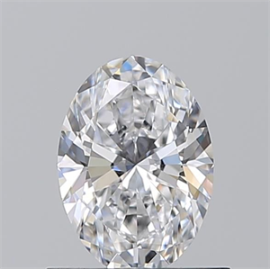 Picture of Natural Diamond 0.73 Carats, Oval with  Cut, D Color, VVS2 Clarity and Certified by GIA