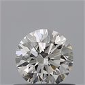 Diamante Natural 0.50 quilates, Redondo , Color G, claridad VVS2 y certificado IGI