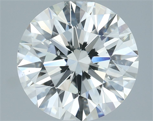 Foto Diamante Natural 2.15 quilates, Redondo , Color H, claridad SI1 y certificado IGI de