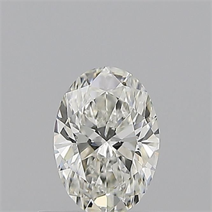 Picture of Natural Diamond 0.50 Carats, Oval with  Cut, H Color, VS1 Clarity and Certified by GIA