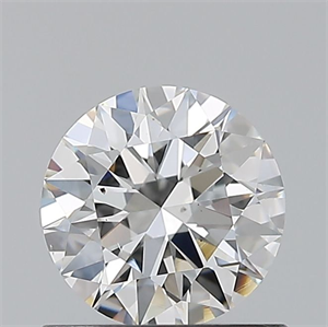 Foto Diamante Natural 0.70 quilates, Redondo , Color F, claridad VS2 y certificado GIA de