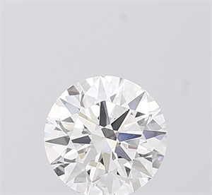 Picture of Lab Grown Diamond 1.01 Carats, Round with Ideal Cut, E Color, VVS2 Clarity and Certified by IGI
