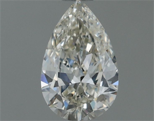 Picture of Natural Diamond 0.50 Carats, Pear with  Cut, I Color, VS1 Clarity and Certified by IGI