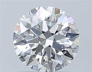 Picture of Natural Diamond 0.74 Carats, Round with Excellent Cut, D Color, VVS1 Clarity and Certified by GIA