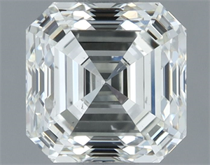 Foto Diamante Natural 1.01 quilates, Asscher , Color I, claridad SI1 y certificado IGI de