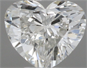 Natural Diamond 0.39 Carats, Heart with  Cut, G Color, VS1 Clarity and Certified by IGI