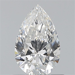 Foto Diamante Natural 0.70 quilates, De pera , Color F, claridad VS2 y certificado GIA de