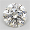 Diamante Natural 0.55 quilates, Redondo , Color H, claridad VVS1 y certificado GIA