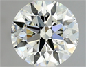 Natural Diamond 1.00 Carats, Round with Very Good Cut, K Color, VVS2 Clarity and Certified by GIA