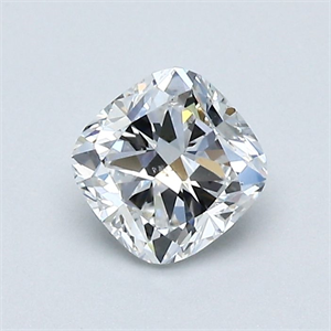 Picture of Natural Diamond 0.70 Carats, Cushion with  Cut, D Color, SI2 Clarity and Certified by GIA