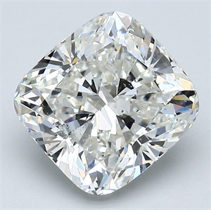 Foto Diamante Natural 3.56 quilates, Del cojín , Color I, claridad SI2 y certificado GIA de