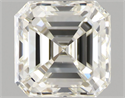 Natural Diamond 1.02 Carats, Asscher with  Cut, I Color, VS1 Clarity and Certified by IGI