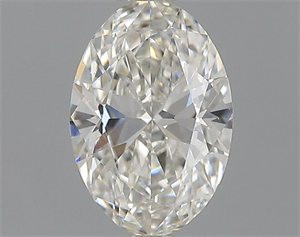 Picture of Natural Diamond 0.41 Carats, Oval with  Cut, H Color, VS2 Clarity and Certified by GIA