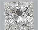 Diamante Natural 1.00 quilates, Princesa , Color F, claridad VVS1 y certificado GIA