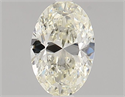 Natural Diamond 1.01 Carats, Oval with  Cut, L Color, VVS1 Clarity and Certified by GIA
