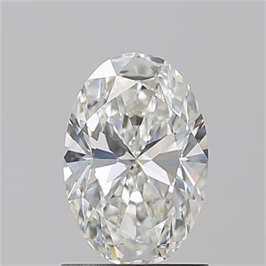 Picture of Natural Diamond 1.02 Carats, Oval with  Cut, G Color, VS2 Clarity and Certified by GIA