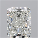 Natural Diamond 1.50 Carats, Radiant with  Cut, I Color, SI2 Clarity and Certified by GIA