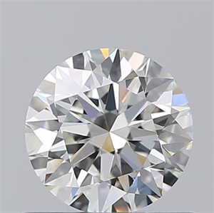 Foto Diamante Natural 0.70 quilates, Redondo , Color I, claridad VVS1 y certificado GIA de