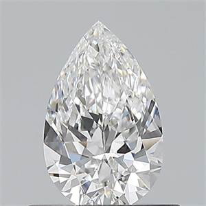 Foto Diamante Natural 0.53 quilates, De pera , Color E, claridad VS1 y certificado GIA de