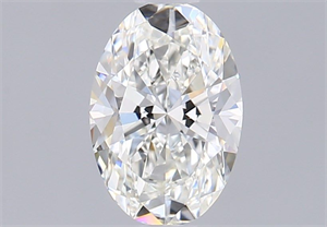 Picture of Natural Diamond 0.65 Carats, Oval with  Cut, I Color, VVS1 Clarity and Certified by GIA