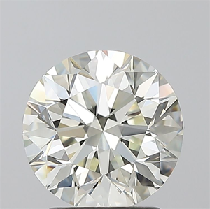 Picture of Natural Diamond 2.00 Carats, Round with Excellent Cut, L Color, VS1 Clarity and Certified by GIA