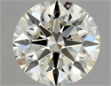 Natural Diamond 0.81 Carats, Round with Excellent Cut, L Color, VVS1 Clarity and Certified by GIA
